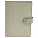 LOUIS VUITTON Epi Agenda PM Day Planner Cover White R2005J LV Auth 103668-13