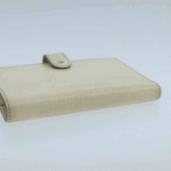 LOUIS VUITTON Epi Agenda PM Day Planner Cover White R2005J LV Auth 103668