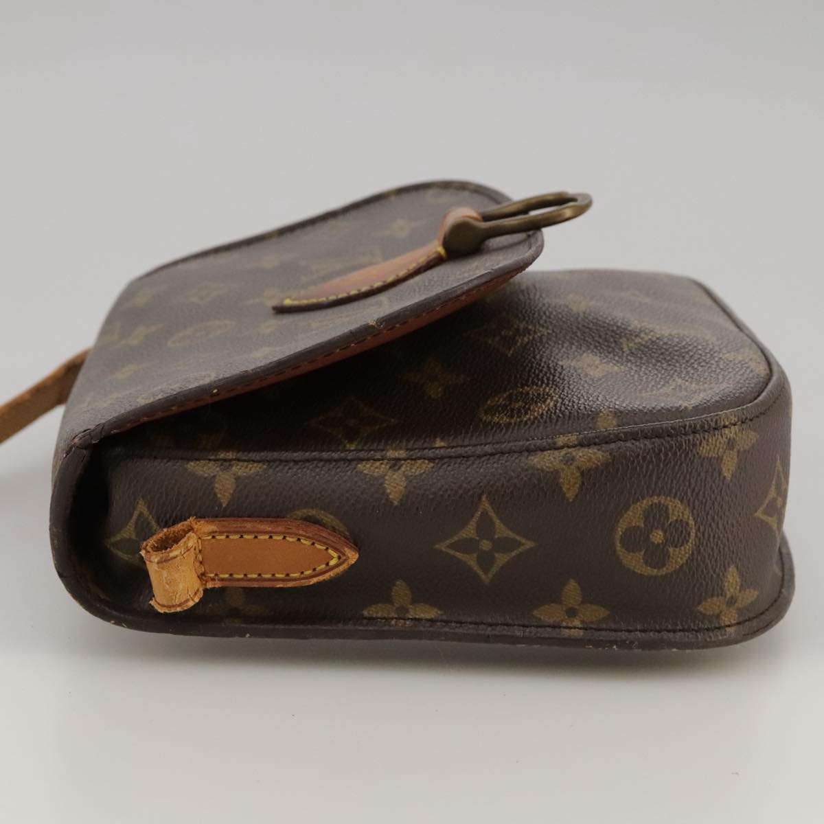 LOUIS VUITTON Monogram Saint Cloud MM Shoulder Bag M51243 LV Auth 103697