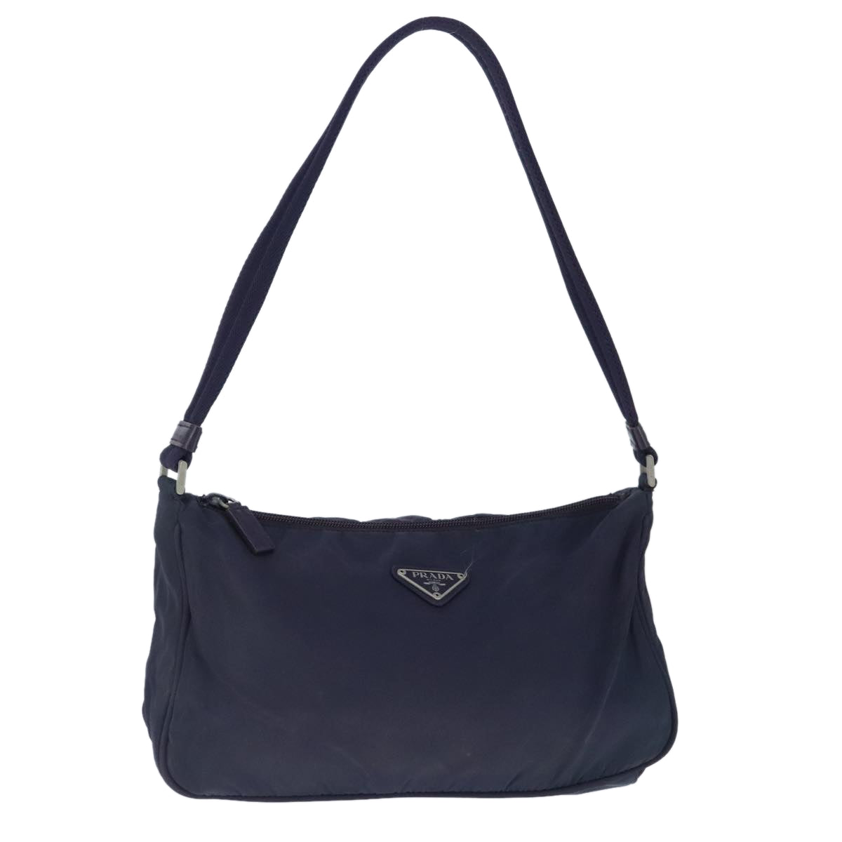 PRADA Shoulder Bag Nylon Purple Auth 103700