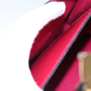 LOUIS VUITTON Vernis Monceau BB Hand Bag 2way Rose Andian M91579 LV Auth 103727-23