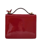 LOUIS VUITTON Vernis Monceau BB Hand Bag 2way Rose Andian M91579 LV Auth 103727-2