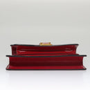 LOUIS VUITTON Vernis Monceau BB Hand Bag 2way Rose Andian M91579 LV Auth 103727-5