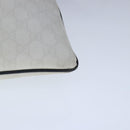 GUCCI GG Supreme Sherry Line Shoulder Bag PVC Green White 181067 Auth 103737-15