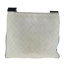 GUCCI GG Supreme Sherry Line Shoulder Bag PVC Green White 181067 Auth 103737-2