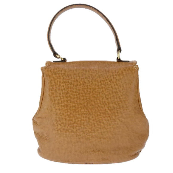 Christian Dior Hand Bag Leather 2way Brown Auth 103766