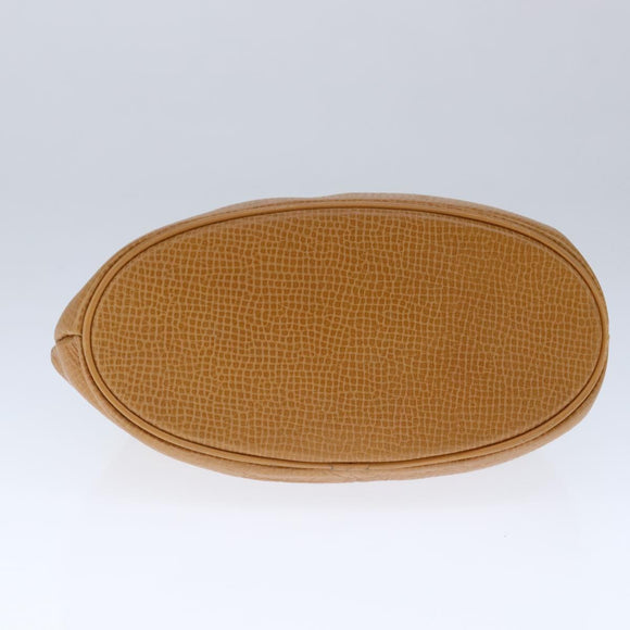 Christian Dior Hand Bag Leather 2way Brown Auth 103766