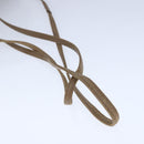 Christian Dior Honeycomb Canvas Shoulder Bag PVC Leather Black Auth 103769-7