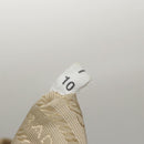 PRADA Shoulder Bag Nylon Beige Silver Auth 103773-11