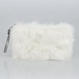 PRADA Pouch White Auth 103805 - 0