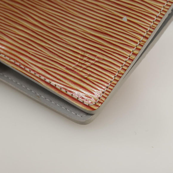 LOUIS VUITTON Cyber Epi Agenda PM Day Planner Cover Orange M99081 LV Auth 103812