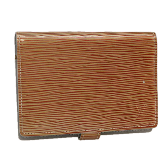 LOUIS VUITTON Cyber Epi Agenda PM Day Planner Cover Orange M99081 LV Auth 103812