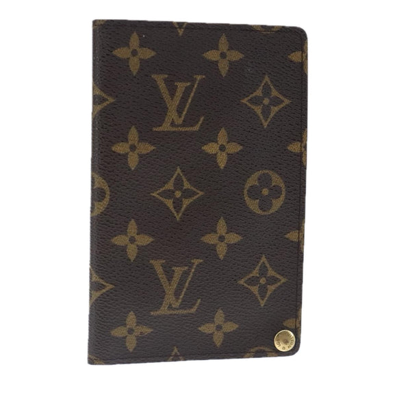 LOUIS VUITTON Monogram Porte Cartes Credit Pression Case M60937 LV Auth 103814