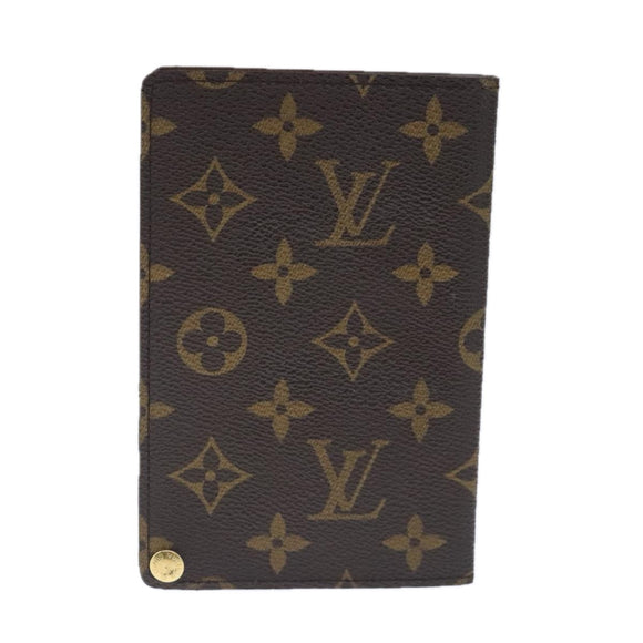 LOUIS VUITTON Monogram Porte Cartes Credit Pression Case M60937 LV Auth 103814