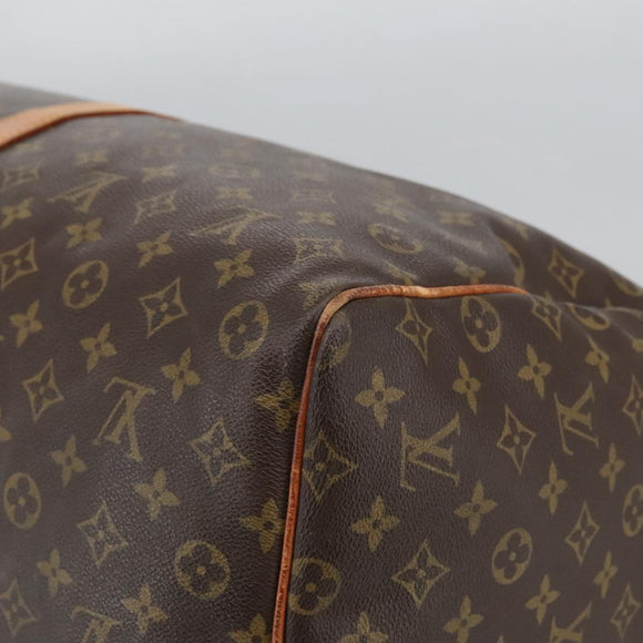 LOUIS VUITTON Monogram Keepall 60 Boston Bag M41422 LV Auth 103852