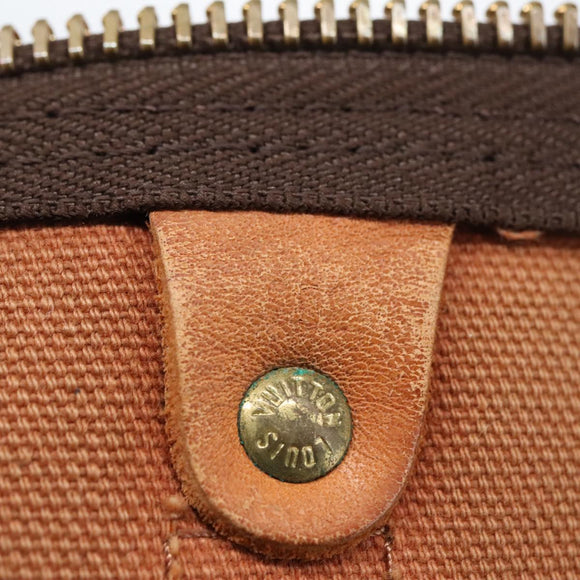 LOUIS VUITTON Monogram Keepall 60 Boston Bag M41422 LV Auth 103852