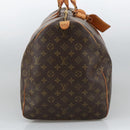 LOUIS VUITTON Monogram Keepall 60 Boston Bag M41422 LV Auth 103852-3
