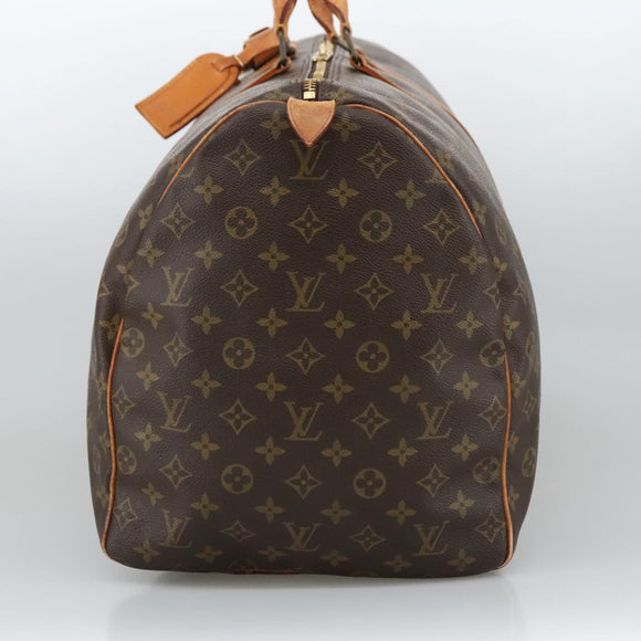 LOUIS VUITTON Monogram Keepall 60 Boston Bag M41422 LV Auth 103852