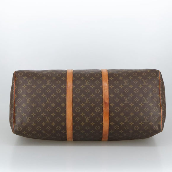 LOUIS VUITTON Monogram Keepall 60 Boston Bag M41422 LV Auth 103852
