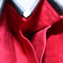 CARTIER Hand Bag Leather Black Gold Silver Auth 103956-23