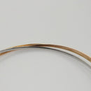 CARTIER Hand Bag Leather Black Gold Silver Auth 103956-8