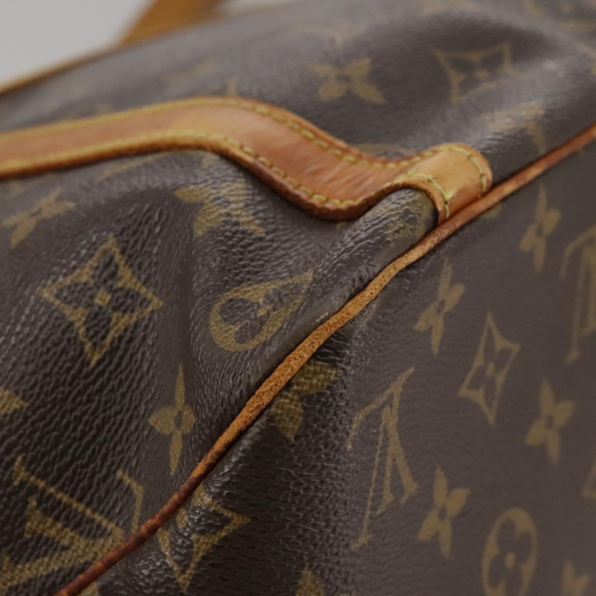 LOUIS VUITTON Monogram Sac Shopping Tote Bag M51108 LV Auth 103976