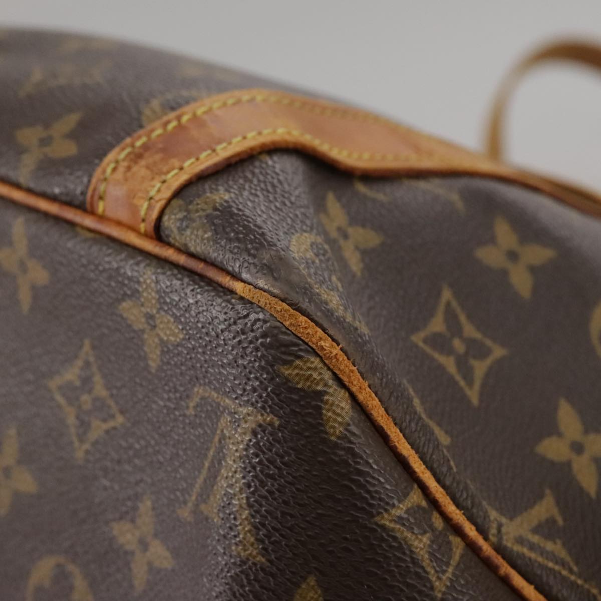 LOUIS VUITTON Monogram Sac Shopping Tote Bag M51108 LV Auth 103976