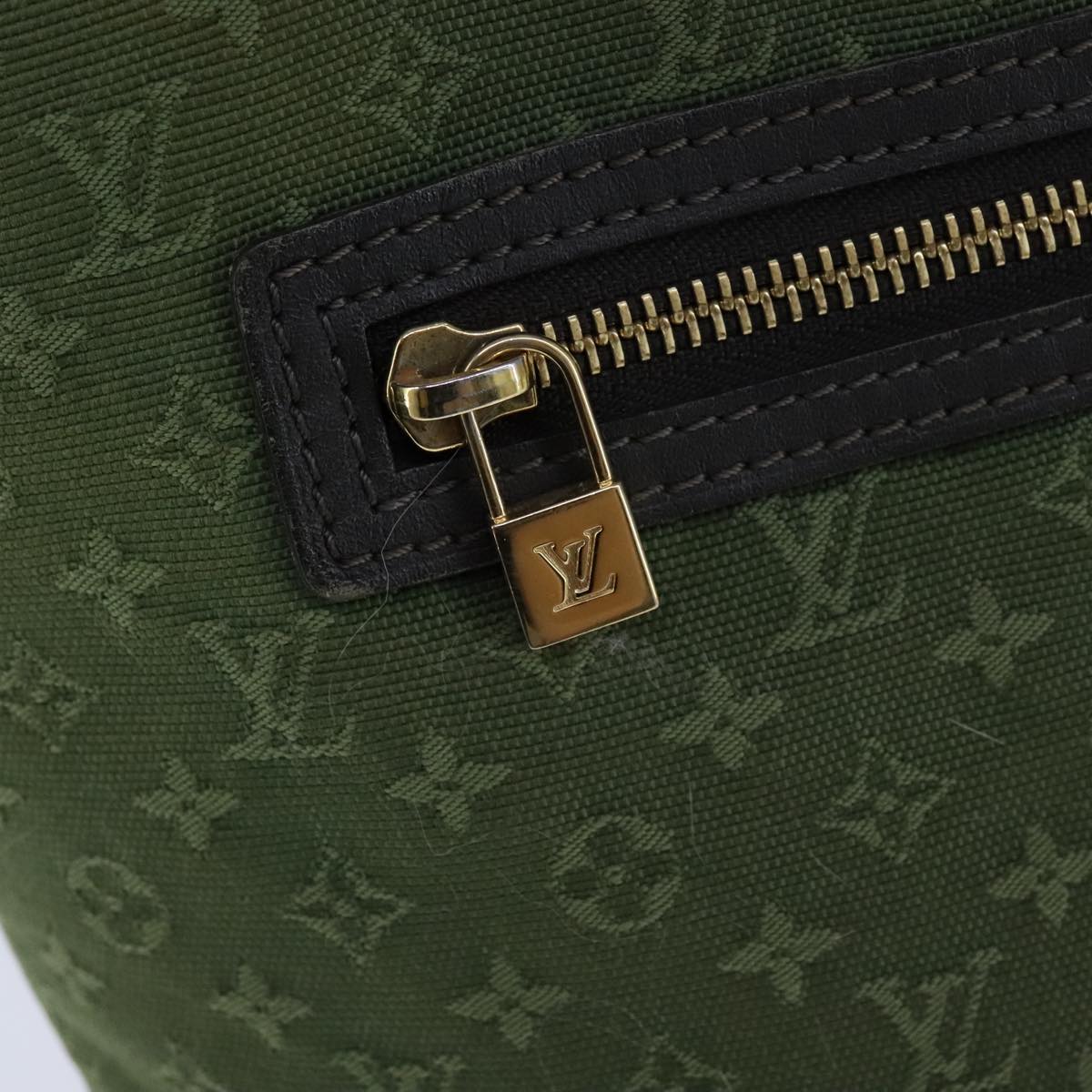 LOUIS VUITTON Monogram Mini Lucille GM Tote Bag TST Khaki M92681 LV Auth 103982