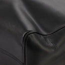 CELINE Hand Bag Leather Black Gold Auth 104068-9