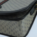 GUCCI Micro GG Supreme Shoulder Bag PVC Navy Gold 001 113 0551 Auth 104070-9