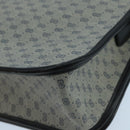 GUCCI Micro GG Supreme Shoulder Bag PVC Navy Gold 001 113 0551 Auth 104070-15