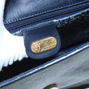 GUCCI Micro GG Supreme Shoulder Bag PVC Navy Gold 001 113 0551 Auth 104070-18