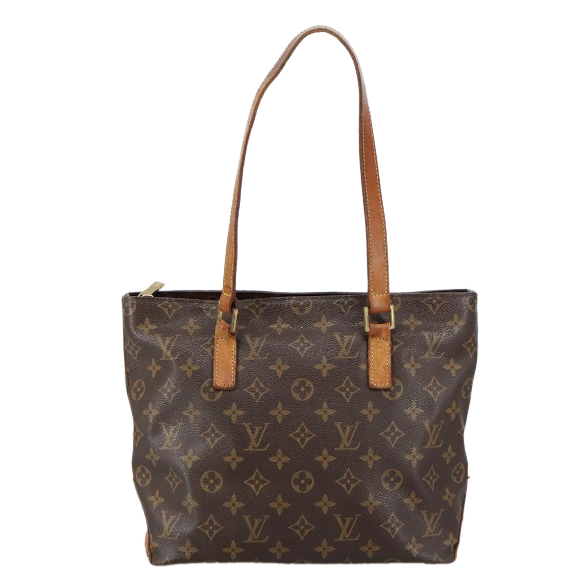 LOUIS VUITTON Monogram Cabas Piano Tote Bag M51148 LV Auth 104099