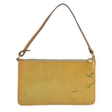 LOUIS VUITTON Monogram Vernis Lexington Accessory Pouch Beige M91010 Auth 104125 - 0