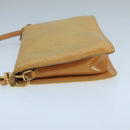 LOUIS VUITTON Monogram Vernis Lexington Accessory Pouch Beige M91010 Auth 104125-4