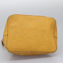 LOUIS VUITTON Epi Petit Noe Shoulder Bag Yellow M44109 LV Auth 104159-5
