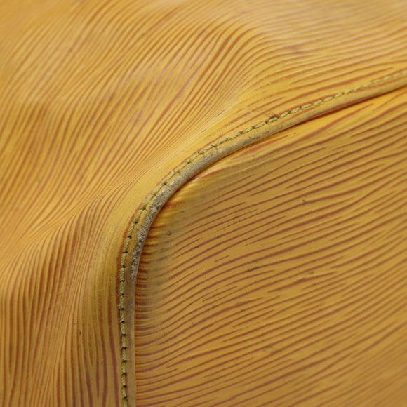 LOUIS VUITTON Epi Petit Noe Shoulder Bag Yellow M44109 LV Auth 104159