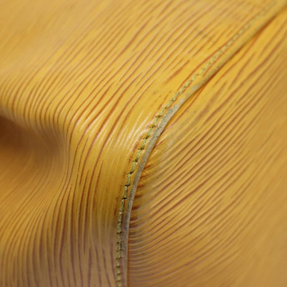 LOUIS VUITTON Epi Petit Noe Shoulder Bag Yellow M44109 LV Auth 104159