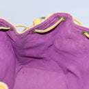 LOUIS VUITTON Epi Petit Noe Shoulder Bag Yellow M44109 LV Auth 104159-22