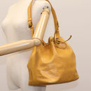 LOUIS VUITTON Epi Petit Noe Shoulder Bag Yellow M44109 LV Auth 104159-24