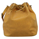 LOUIS VUITTON Epi Petit Noe Shoulder Bag Yellow M44109 LV Auth 104159-13