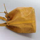 LOUIS VUITTON Epi Petit Noe Shoulder Bag Yellow M44109 LV Auth 104159-3