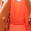 LOUIS VUITTON Catgram City Steamer MM Bag Leather 2way Brown M52969 Auth 104191S-20