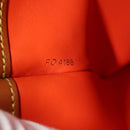 LOUIS VUITTON Catgram City Steamer MM Bag Leather 2way Brown M52969 Auth 104191S-11