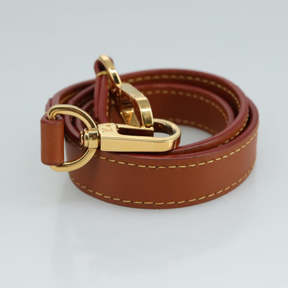 LOUIS VUITTON Catgram City Steamer MM Bag Leather 2way Brown M52969 Auth 104191S