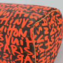 LOUIS VUITTON Monogram Graffiti Speedy 30 Hand Bag Orange M93705 Auth 104195SA-14