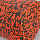 LOUIS VUITTON Monogram Graffiti Speedy 30 Hand Bag Orange M93705 Auth 104195SA-16