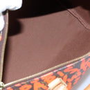 LOUIS VUITTON Monogram Graffiti Speedy 30 Hand Bag Orange M93705 Auth 104195SA-10
