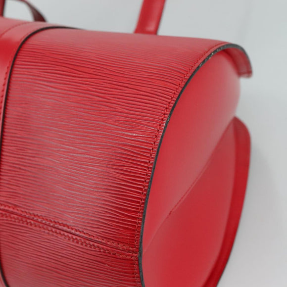LOUIS VUITTON Epi Solferino Shoulder Bag Red M42867 LV Auth 104198