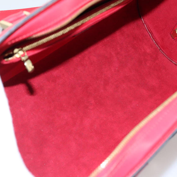 LOUIS VUITTON Epi Solferino Shoulder Bag Red M42867 LV Auth 104198